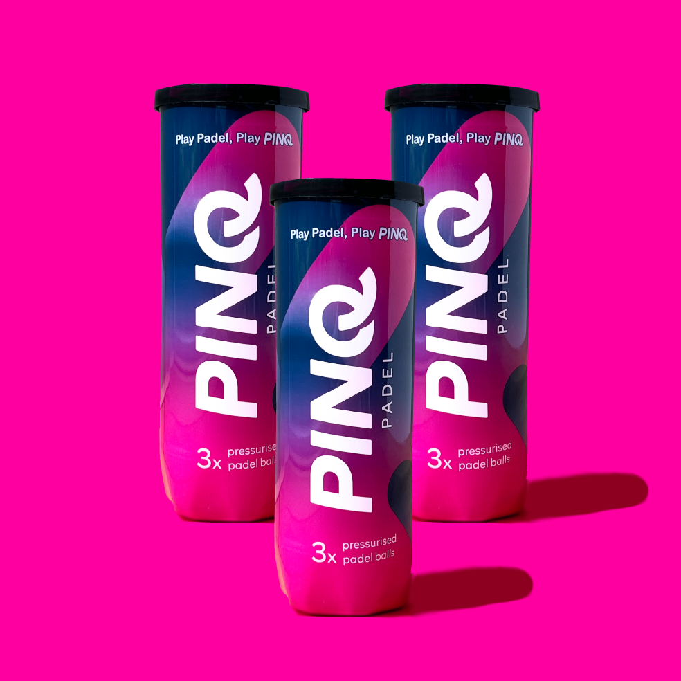 Pinq Setup PINQ Padel - pink padel balls for you