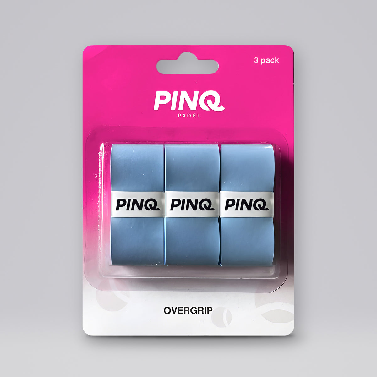 Overgrips de Padel PINQ - Bleu Bébé (Lot de 3)