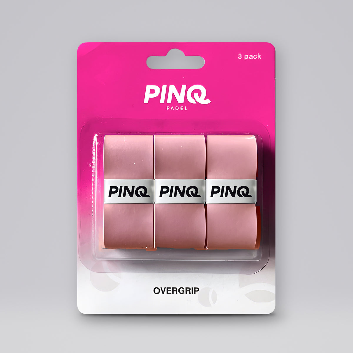 Overgrips de Padel PINQ - Rose Clair (Lot de 3)